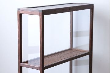 アンティーク家具　弓道の矢用　収納ガラスケース