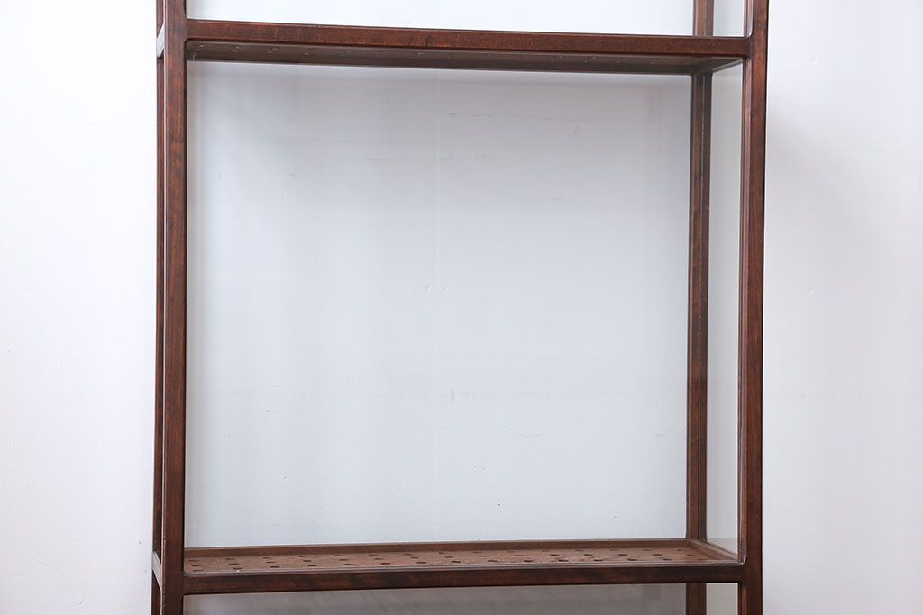 アンティーク家具　弓道の矢用　収納ガラスケース