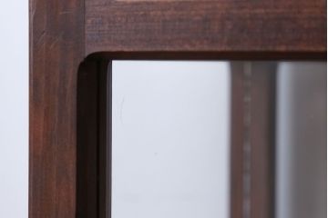 アンティーク家具　弓道の矢用　収納ガラスケース