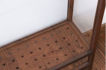 アンティーク家具　弓道の矢用　収納ガラスケース