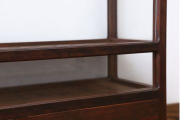 アンティーク家具　弓道の矢用　収納ガラスケース