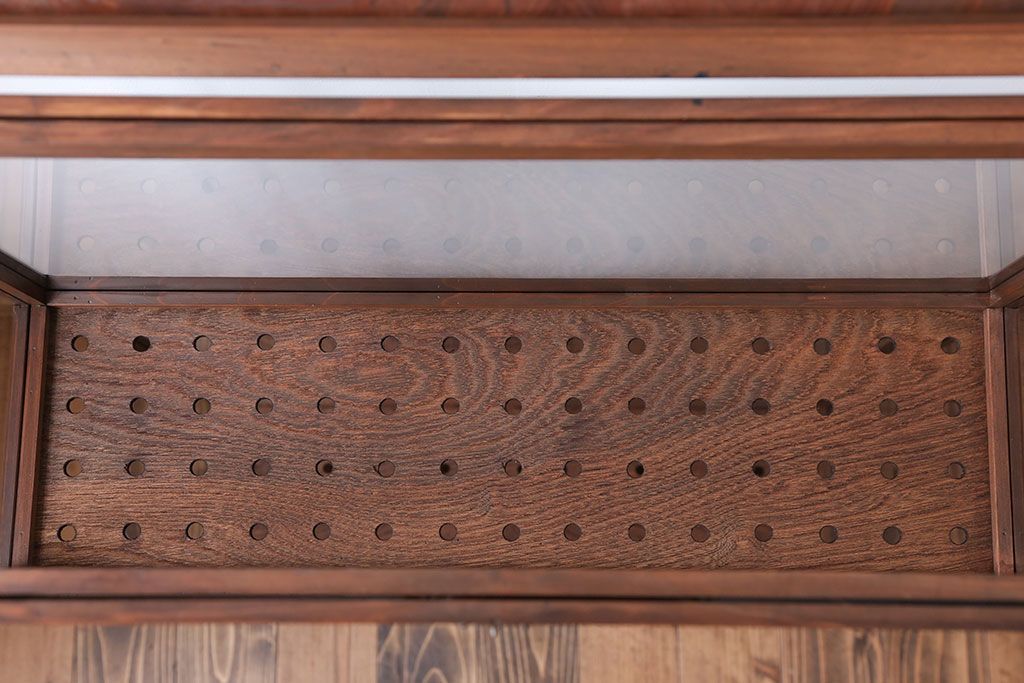 アンティーク家具　弓道の矢用　収納ガラスケース