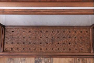 アンティーク家具　弓道の矢用　収納ガラスケース