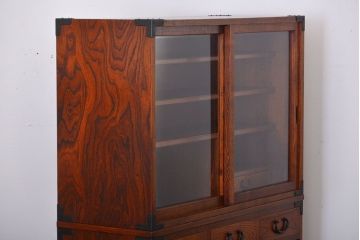 中古　高級民芸家具　水屋箪笥(定価約29万円)