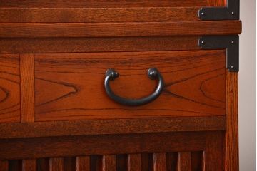 中古　高級民芸家具　水屋箪笥(定価約29万円)