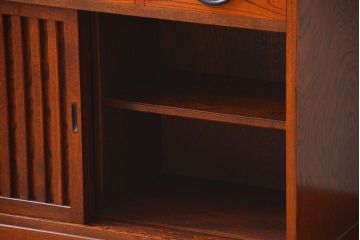 中古　高級民芸家具　水屋箪笥(定価約29万円)