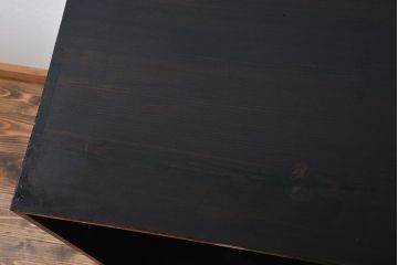 アンティーク家具　古民具・骨董　黒柿材　茶箪笥