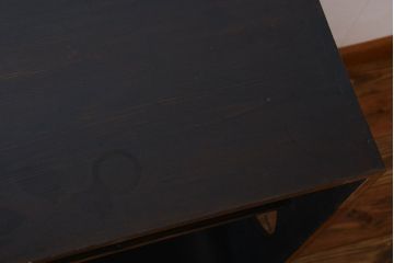 アンティーク家具　古民具・骨董　黒柿材　茶箪笥