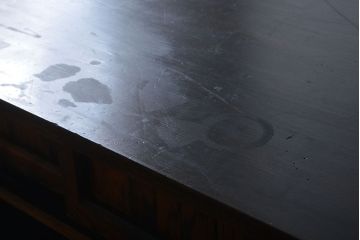 アンティーク家具　古民具・骨董　黒柿材　茶箪笥
