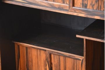 アンティーク家具　古民具・骨董　黒柿材　茶箪笥