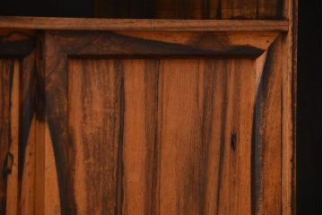 アンティーク家具　古民具・骨董　黒柿材　茶箪笥