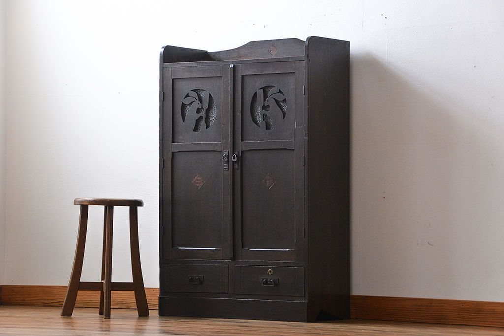 アンティーク家具　アンティーク　うさぎの本箱