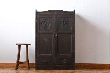 アンティーク家具　アンティーク　うさぎの本箱