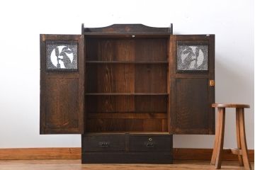 アンティーク家具　アンティーク　うさぎの本箱