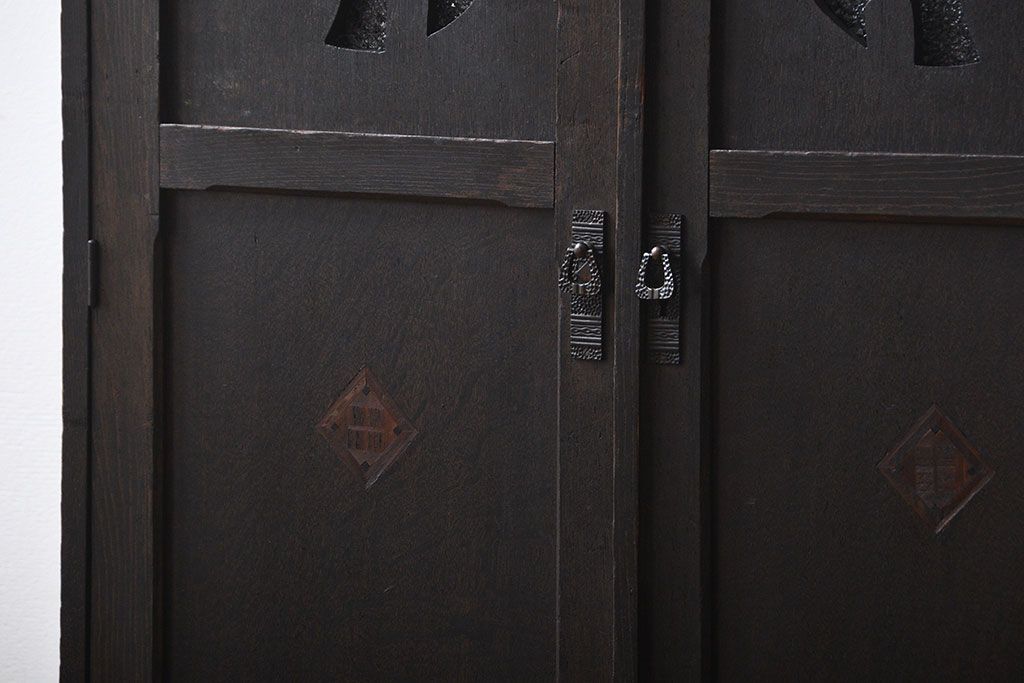 アンティーク家具　アンティーク　うさぎの本箱