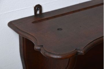 アンティーク家具　イギリスアンティーク　天使のフックのウォールラック