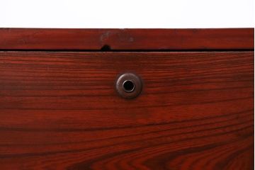 レトロ家具　昭和レトロ　欅材　時代箪笥ローボード(2)