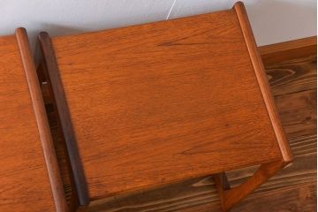 北欧家具　G-PLAN　チーク材　ネストテーブル