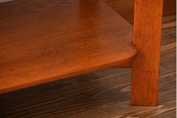 アンティーク家具　イギリスアンティーク　オーク材　サイドテーブル