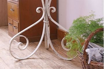 アンティーク雑貨　イギリスアンティーク　ホーロー洗面台(1)