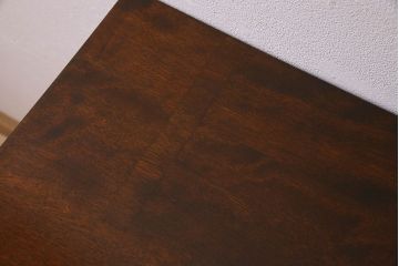 北海道民芸家具　シックな風合いのチェスト(ローボード)(2)