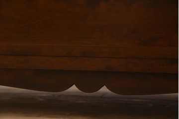 北海道民芸家具　シックな風合いのチェスト(ローボード)(2)