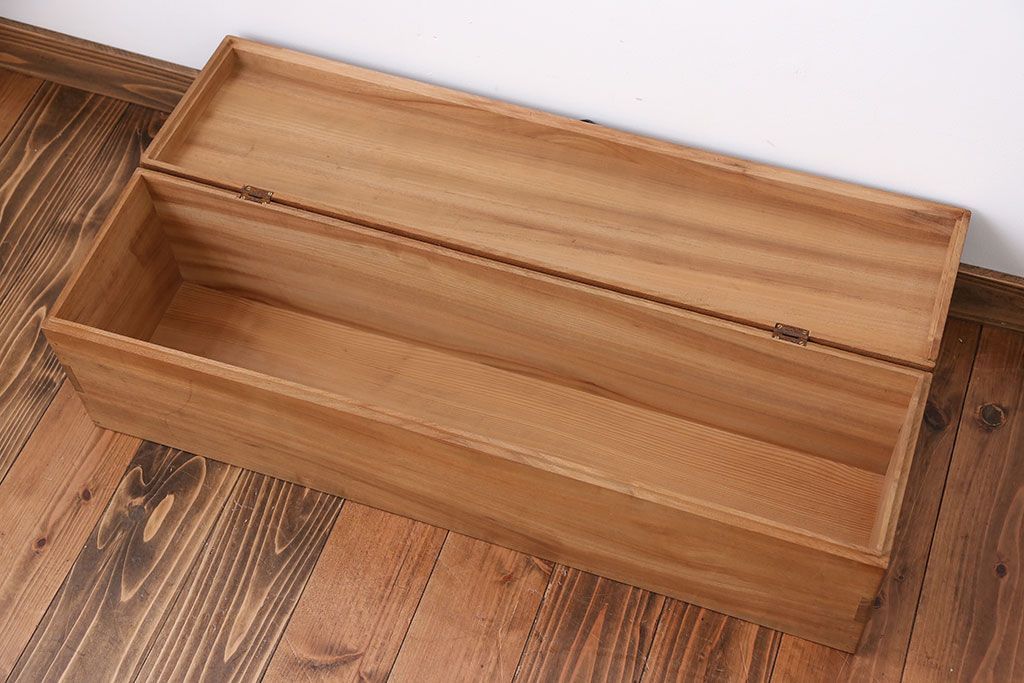 アンティーク雑貨　アンティーク　古い木の木箱