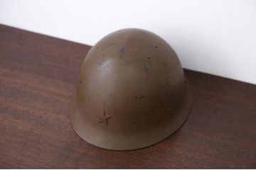 旧日本軍・90式鉄帽当時物(鉄兜・ヘルメット)(R-015282)