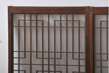 古民具・骨董　書院戸2枚セット(2)