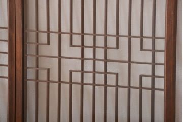 古民具・骨董　書院戸2枚セット(2)