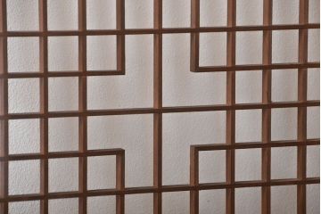 古民具・骨董　書院戸2枚セット(2)