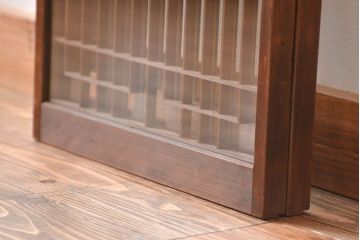 古民具・骨董　書院戸2枚セット(2)