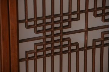 古民具・骨董　書院戸4枚セット(1)