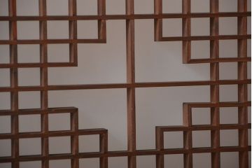 古民具・骨董　書院戸4枚セット(1)