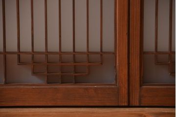 古民具・骨董　書院戸4枚セット(1)