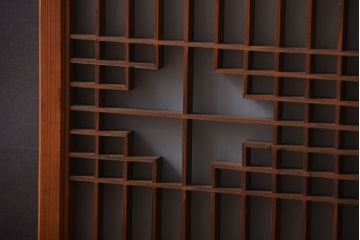 古民具・骨董　書院戸4枚セット(1)