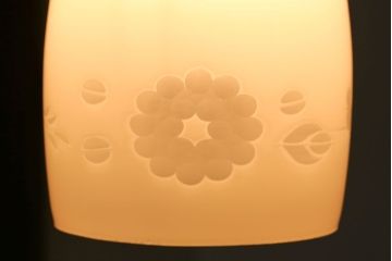 昭和レトロ　かわいい和製アンティーク電笠(1)