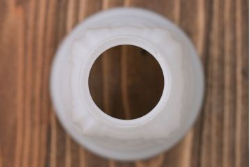 イギリスアンティーク　ガラスシェード照明