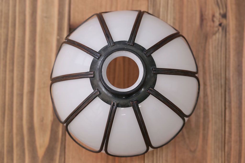 大正ロマン　金具の素敵な電笠