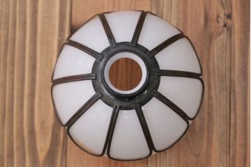 大正ロマン　金具の素敵な電笠