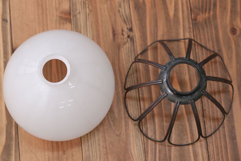 大正ロマン　金具の素敵な電笠