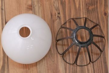 大正ロマン　金具の素敵な電笠