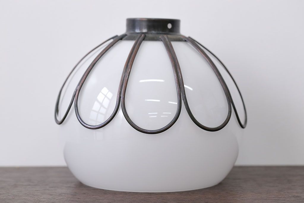 大正ロマン　金具の素敵な電笠