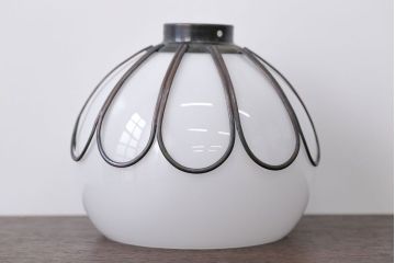 大正ロマン　金具の素敵な電笠