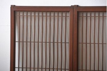 古民具・骨董　書院戸4枚セット(2)