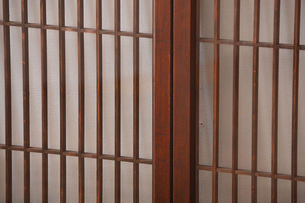 古民具・骨董　書院戸4枚セット(2)