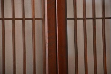 古民具・骨董　書院戸4枚セット(2)