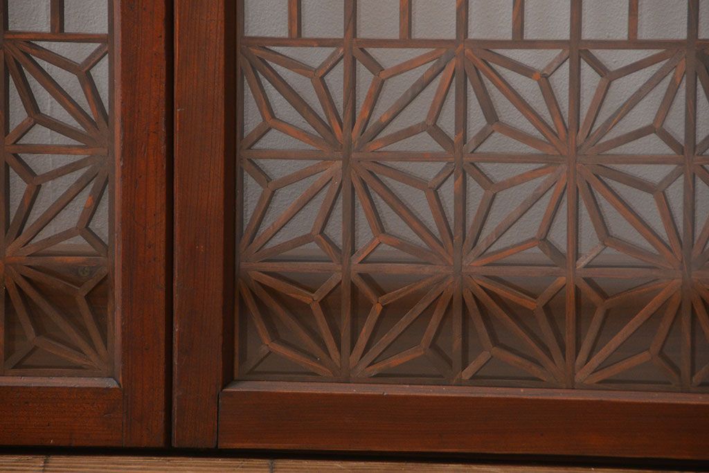 古民具・骨董　書院戸4枚セット(2)