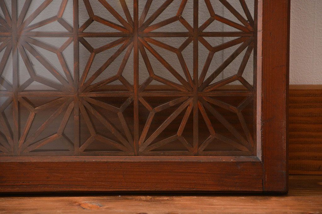 古民具・骨董　書院戸4枚セット(2)