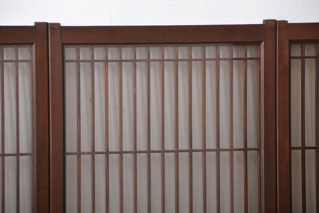 古民具・骨董　書院戸4枚セット(2)